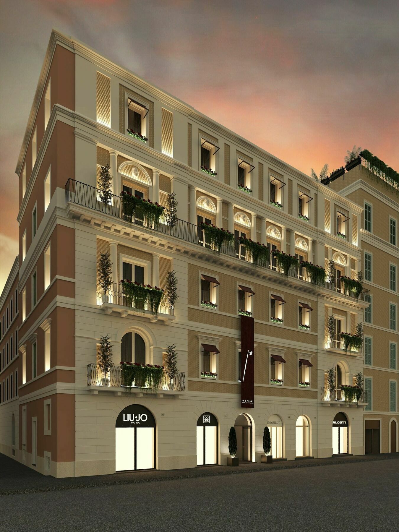 The First Dolce - Preferred Hotels & Resorts Rom Exteriör bild